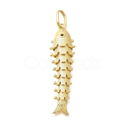 Rack Plating Brass Pendants KK-M309-37A-G-1