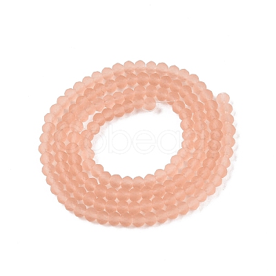 Transparent Glass Beads Strands LS-EGLA-A044-T2mm-MD21-1