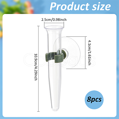 Plastic Floral Water Tubes FIND-WH0165-41-1