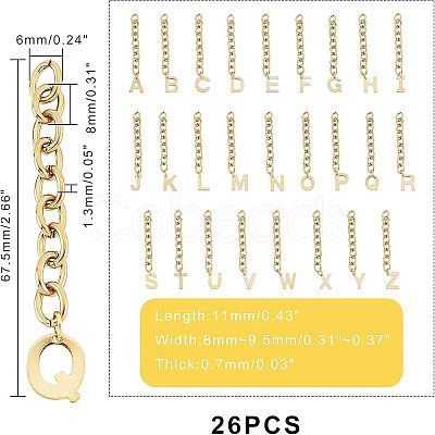 304 Stainless Steel Chain Extender STAS-UN0017-14G-1