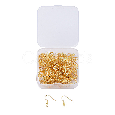 Iron Earring Hooks IFIN-YW0001-07G-1