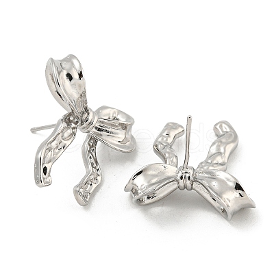 Rack Plating Brass Stud Earrings EJEW-M247-18P-1