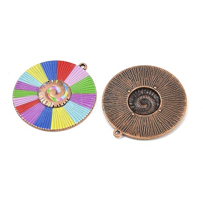 Tibetan Style Alloy Pendants AL-CBA606A-07-1