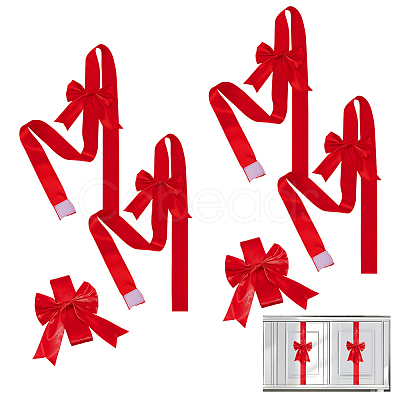 Satin Bowknot Christmas Decoration FIND-WH0816-082-1