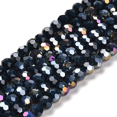 Opaque Glass Beads Stands EGLA-A035-P6mm-B19-1