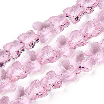 Transparent Glass Beads LS-GLAA-Q066-14mm-B17-1