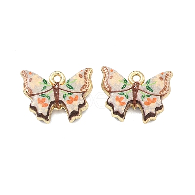 Printed Alloy Pendants PALLOY-P319-07B-15-1