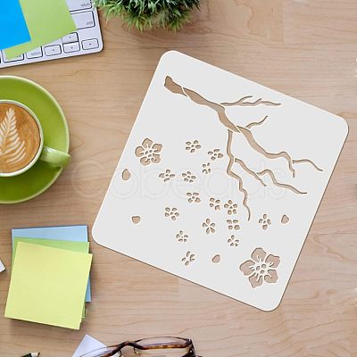Plastic Reusable Drawing Painting Stencils Templates DIY-WH0172-307-1