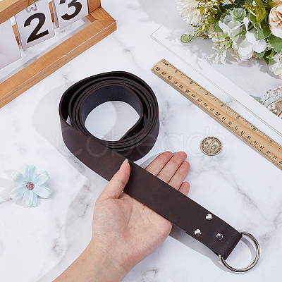 Imitation Leather Chain Belts AJEW-CL0004-83-1