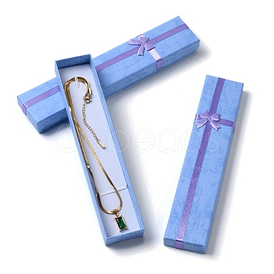Cardboard Paper Necklace Boxes CON-G021-01B-03-1