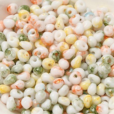 Baking Paint Glass Seed Beads SEED-F006-01A-11-1