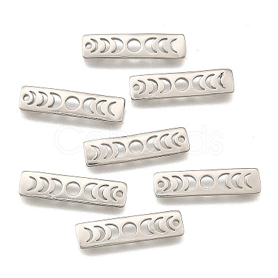 Rack Plating Brass Moon Phase Bar Pendants LS-KK-H756-01P-A-1
