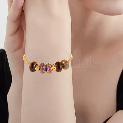 20Pcs Natural Indian Agate European Beads G-SP0001-01B-01-1