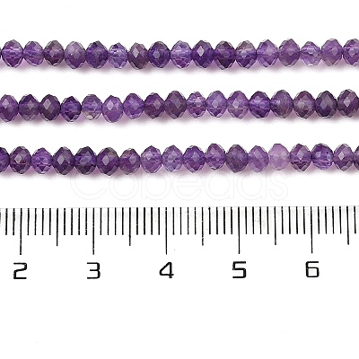 Natural Amethyst Beads Strands G-K376-B09-02-1