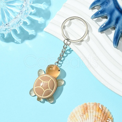 Tortoise Resin Keychain KEYC-YW00149-04-1