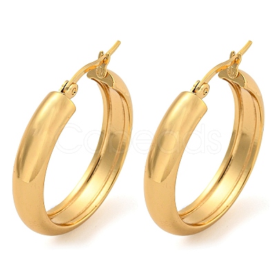 202 Stainless Steel Hoop Earrings X-EJEW-H003-38G-04-1