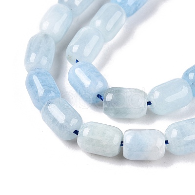 Natural Aquamarine Beads Strands G-G980-35-1