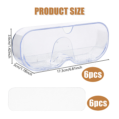 PET Eyeglasses Frame Riser Display Stand ODIS-WH0025-241-1