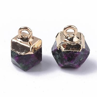 Natural Ruby in Zoisite Charms G-S359-015A-1