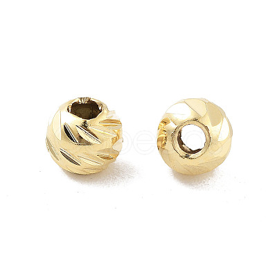 Brass Beads KK-M288-02G-1