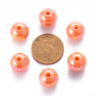 Opaque Acrylic Beads MACR-S370-D12mm-19-1