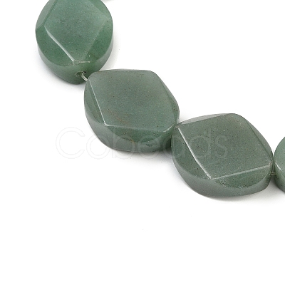Natural Green Aventurine Beads Strands G-U018-D01-01-1