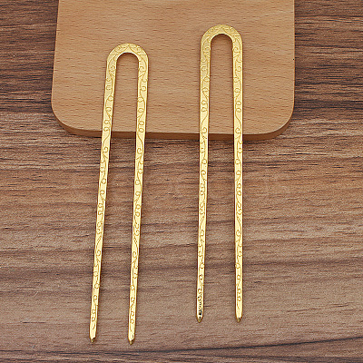 Zinc Alloy Hair Fork Findings PW-WG15774-01-1
