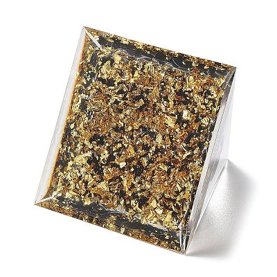 Orgonite Pyramid Resin Energy Generators DJEW-D013-02C-1