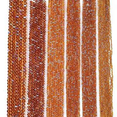 Electroplate Glass Beads Strands EGLA-A044-T2mm-L04-1