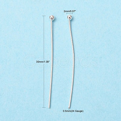 Brass Ball Head Pins KK-R020-07S-1