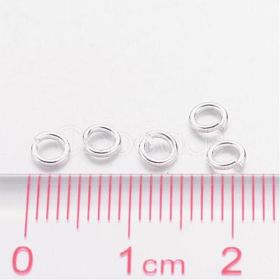 Brass Open Jump Rings X-JRC4MM-S-1