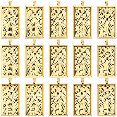 20Pcs Alloy Pendant Cabochon Settings FIND-SP0004-32-1