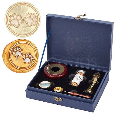 Wax Seal Stamp Set AJEW-WH0162-46-1