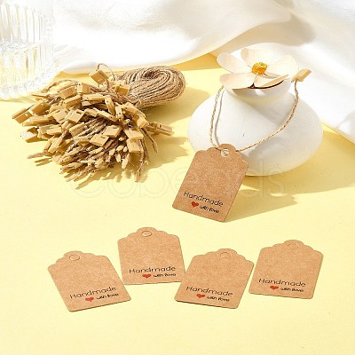 100Pcs Paper Gift Tags CDIS-FS0001-18-1