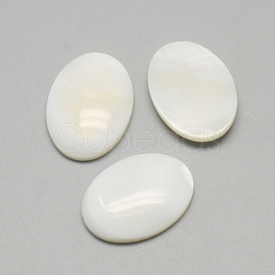 Freshwater Shell Cabochons X-SSHEL-R042-29-1