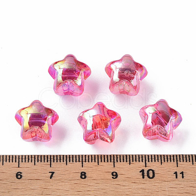 1-Hole Transparent Acrylic Buttons MACR-S373-129-C01-1