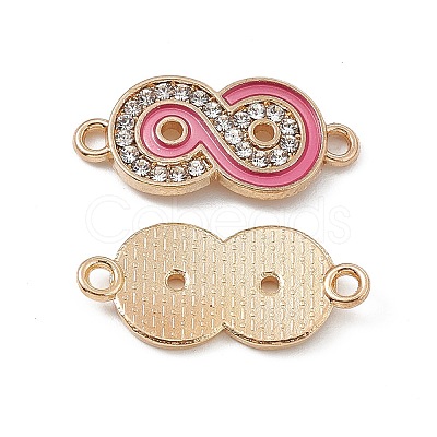 Alloy Crystal Rhinestone Connector Charms FIND-C019-38KCG-1