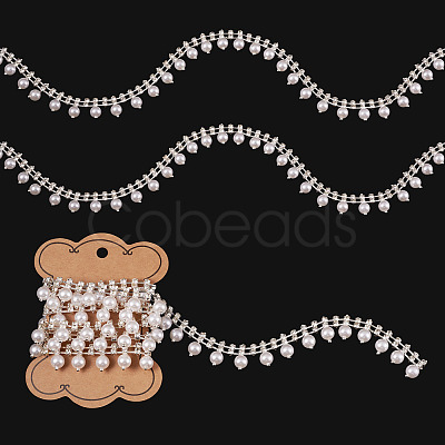 1Yard Round Crystal Glass Rhinestone Cup Chains DIY-PJ0001-43A-1