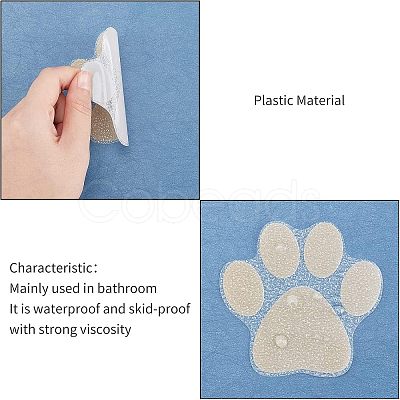 PEVA Adhesive Non-Slip Bathtub Stickers FIND-WH0077-41-1