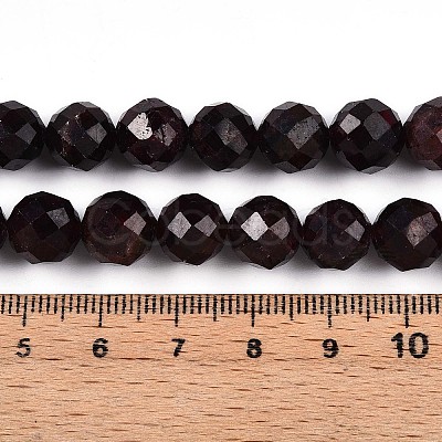 Natural Garnet Beads Strands G-S345-10mm-37-1