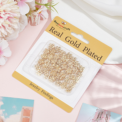 50Pcs Rack Plating Brass Beads KK-BBC0015-76-1
