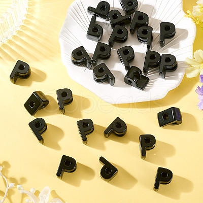 Acrylic European Beads OACR-TAC0013-14P-1