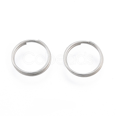 Non-Tarnish 304 Stainless Steel Split Rings STAS-N092-171B-01P-1