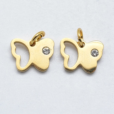 316 Surgical Stainless Steel Pendants STAS-K178-08G-1