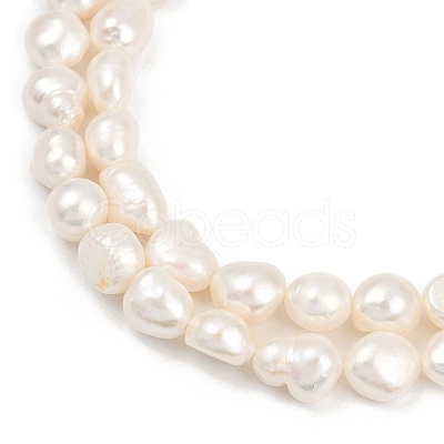 Natural Cultured Freshwater Pearl Beads Strands PEAR-P064-20K-03A-1