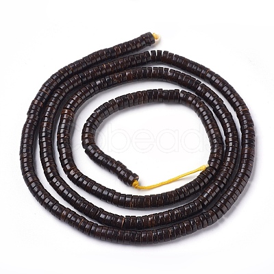 Coconut Beads Strands COCO-O009-03-5x2mm-1