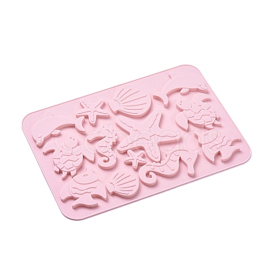 Marine Organism Food Grade Silicone Molds LS-DIY-F044-12-1