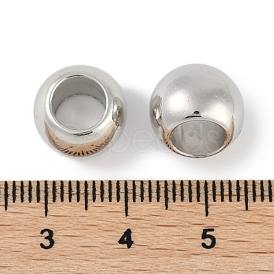 CCB Plastic Round Beads ALUM-U001-07B-08-1