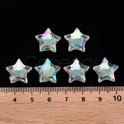 Transparent Acrylic Beads TACR-S152-02D-SS2111-1