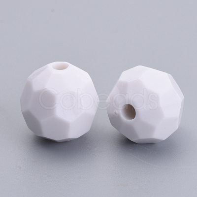 Opaque Acrylic Beads SACR-S300-05D-01-1